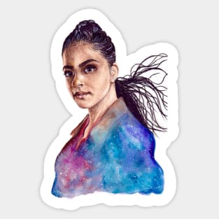 All of Time and Space Yaz Khan Sticker